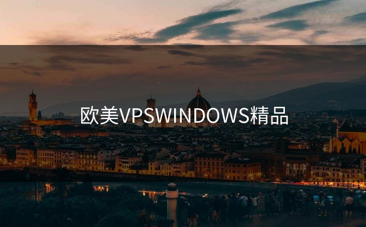欧美VPSWINDOWS精品